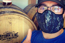 Storm King owner proudly wearing SOM's face-mask made in Montrose, CO USA